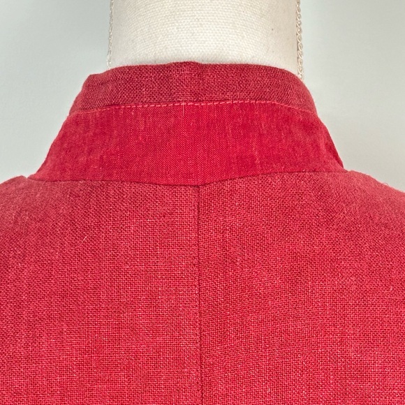 Coldwater Creek Linen Blend Jacket/Blazer - Picture 9 of 11